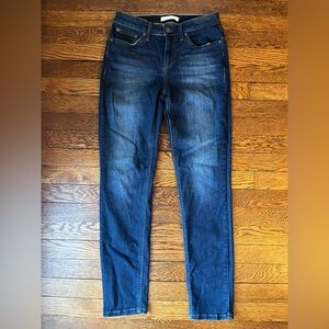 LC Lauren Conrad Medium/Dark Blue Skinny Jeans - Size 6
